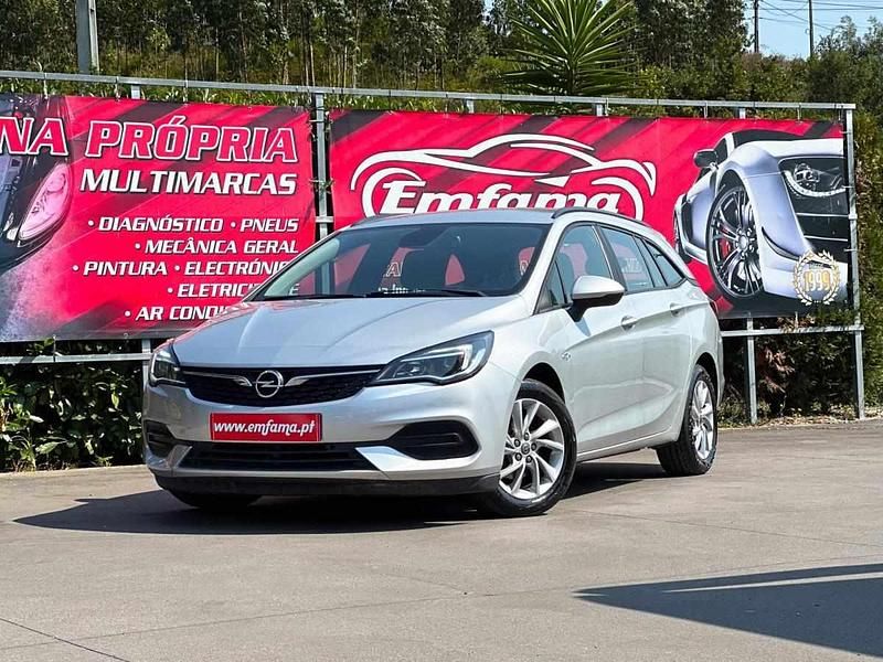 Cinza Usado 2020 Opel Astra Business Edition Carrinha | € 12.950 (Preço justo) - Imagem 1/4