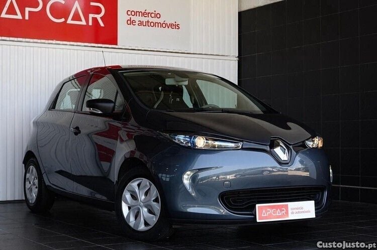 Cinza Usado 2018 Renault Zoe Life Citadino | € 11.450 (Bom preço) - Imagem 1/1