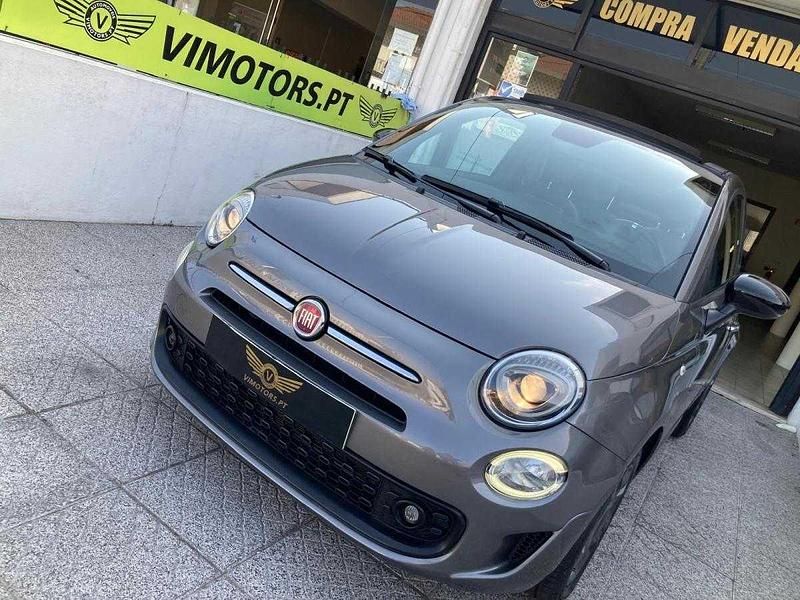 Cinza Usado 2021 Fiat 500C Connect Cabrios | € 14.950 (Caro) - Imagem 1/4