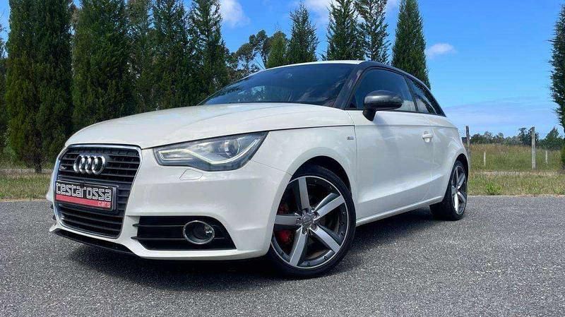 Usado Audi A1 S-Line 105 HP (77 kW) 2011 Branco Citadino