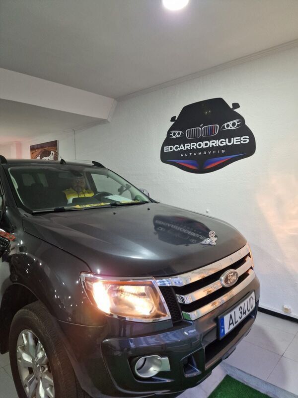 Cinza Usado 2012 Ford Ranger Wildtrack Pickup | € 27.699 - Imagem 1/4