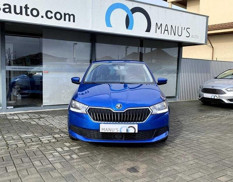 Usado Skoda Fabia Style 95 HP (69 kW) 2021 Azul