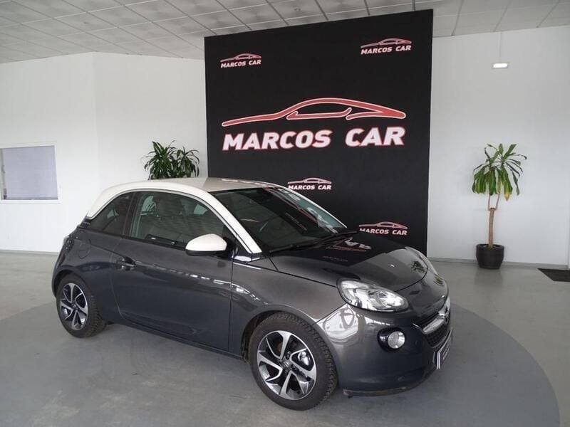 Cinzento Usado 2016 Opel Adam Glam Citadino | € 12.700 (Caro) - Imagem 1/4