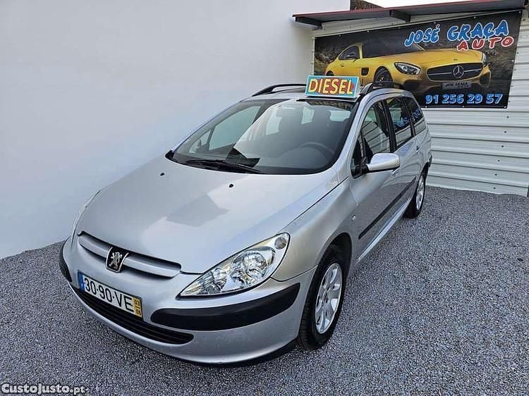 Cinza Usado 2003 Peugeot 307 Carrinha | € 1.950 (Preço justo) - Imagem 1/1