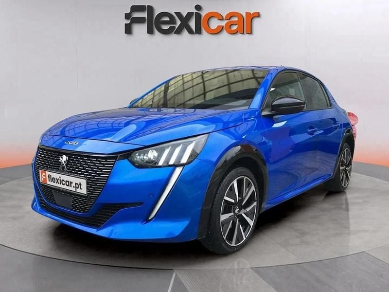 Usado Peugeot 208 GT-line 101 HP (74 kW) 2020 Azul Citadino