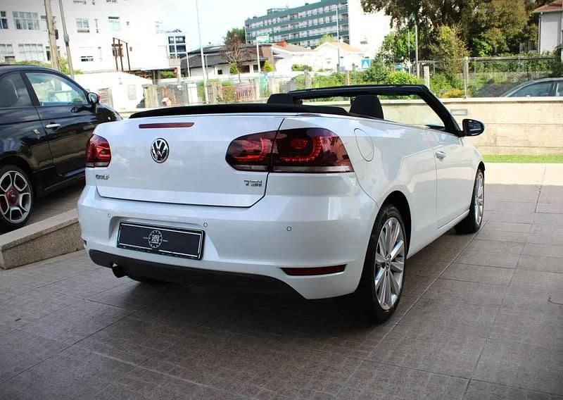 Usado VW Golf Cabriolet 105 HP (77 kW) 2013 Branco Cabrios