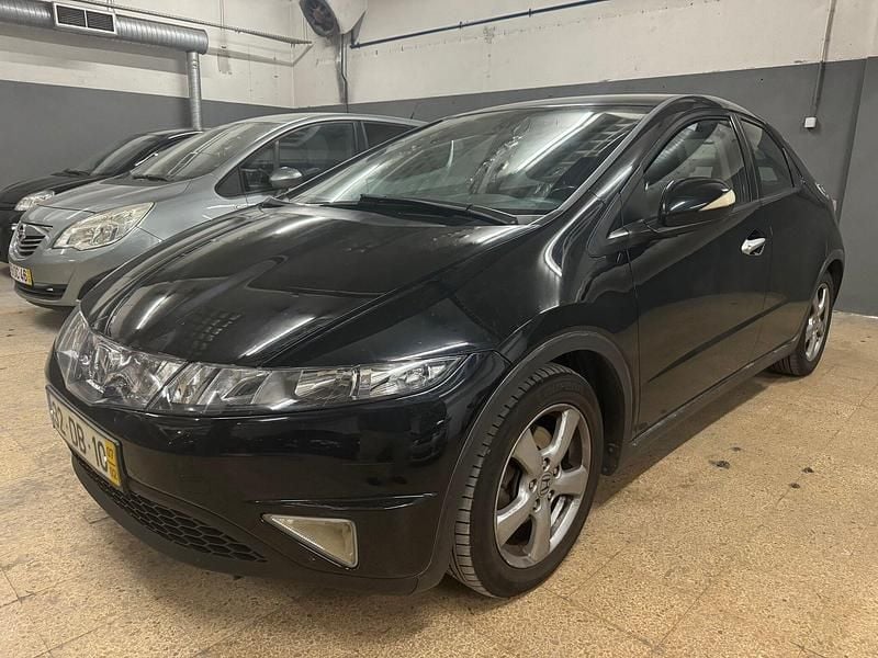Preto Usado 2007 Honda Civic Sport | € 5.500 - Imagem 1/4