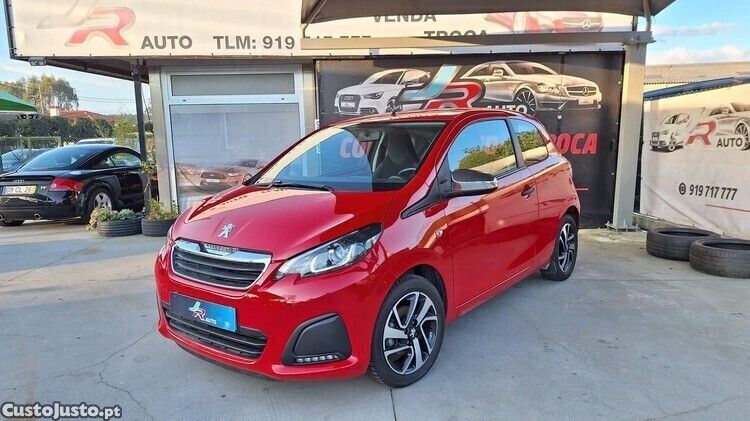 Vermelho Usado 2018 Peugeot 108 Citadino | € 8.700 (Preço justo) - Imagem 1/1
