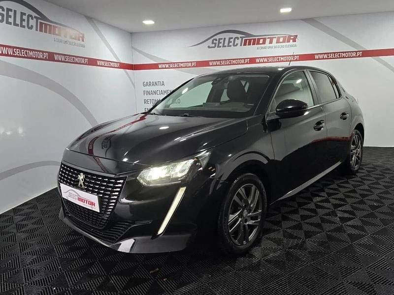Usado Peugeot 208 75 HP (55 kW) 2021 Preto Citadino