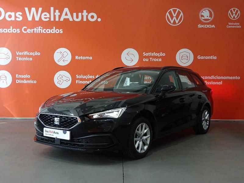Preto metálico Usado 2022 Seat Leon Style Carrinha | € 16.990 (Bom preço) - Imagem 1/4