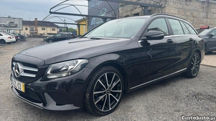 Preto Usado 2019 Mercedes C200 Business Carrinha | € 25.490 (Bom preço) - Imagem 1/1