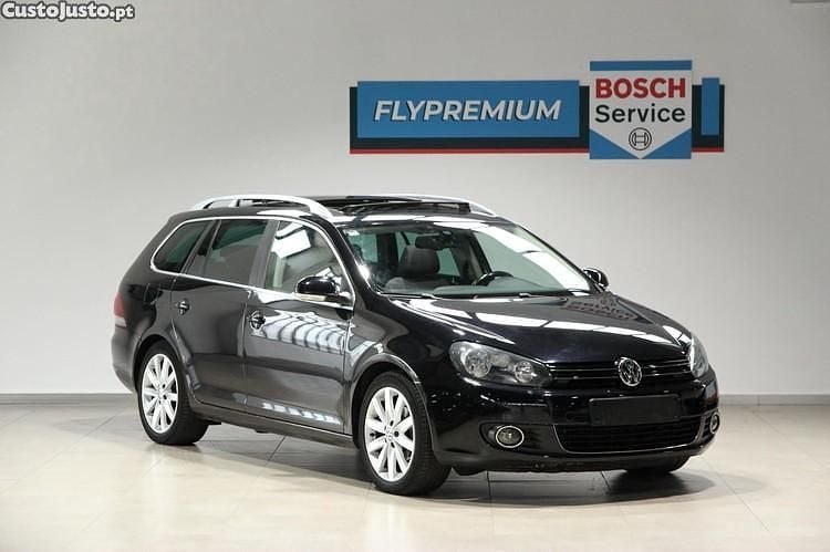 Preto Usado 2011 VW Golf VI Highline Carrinha | € 9.750 (Preço justo) - Imagem 1/1