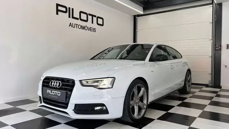 Branco Usado 2015 Audi A5 Sportback S-Line | € 22.990 (Preço elevado) - Imagem 1/4