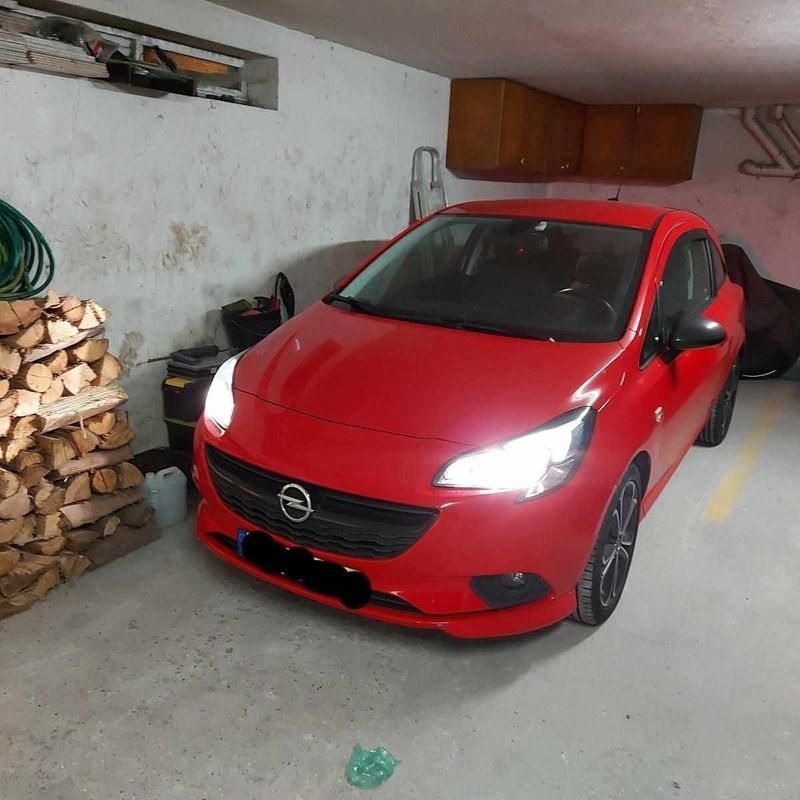 Vermelho Usado 2017 Opel Corsa Citadino | € 15.000 - Imagem 1/4