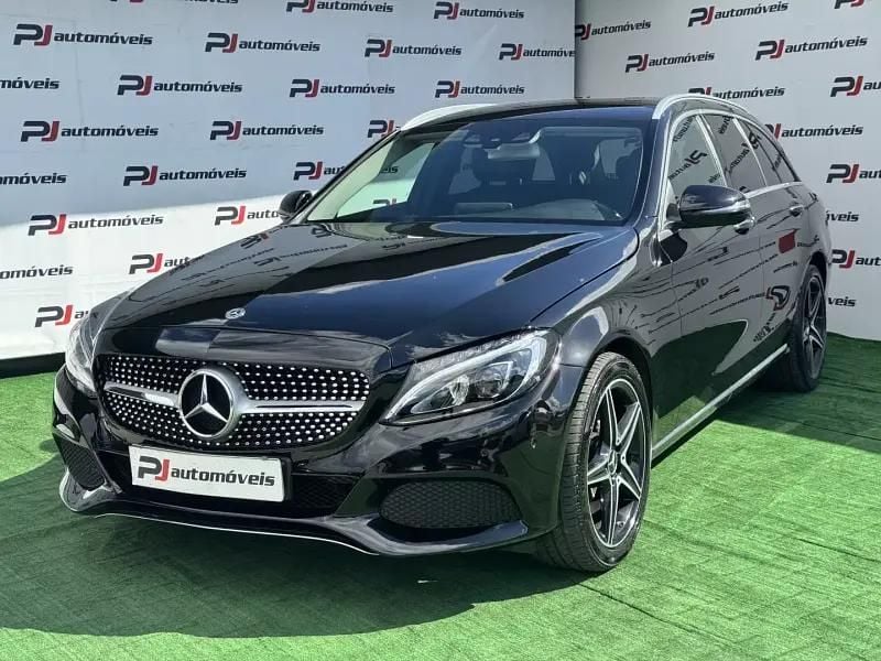 Preto Usado 2018 Mercedes C220 Avantgarde Carrinha | € 23.990 (Bom preço) - Imagem 1/4