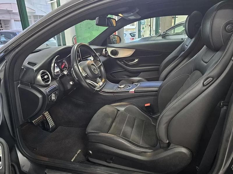 Usado Mercedes C220 AMG line 170 HP (125 kW) 2017 Castanho Coupé