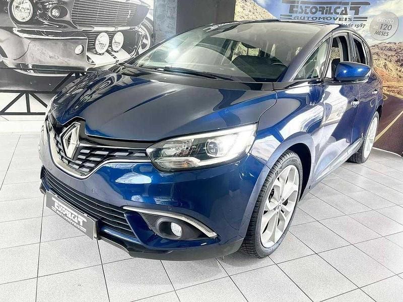 Azul Usado 2017 Renault Scénic IV Monovolume | € 15.800 (Preço justo) - Imagem 1/4