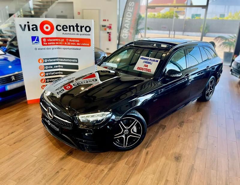 Preto Usado 2021 Mercedes E300 AMG line Carrinha | € 37.650 (Preço justo) - Imagem 1/4