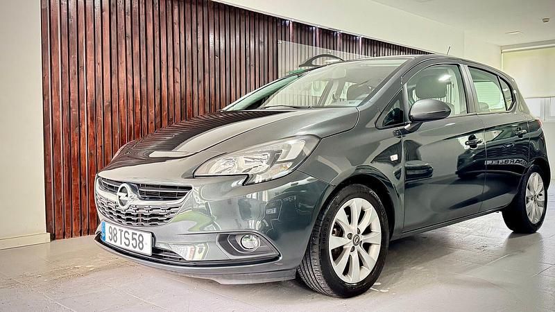 Cinza Usado 2017 Opel Corsa Dynamic Citadino | € 7.990 (Bom preço) - Imagem 1/4