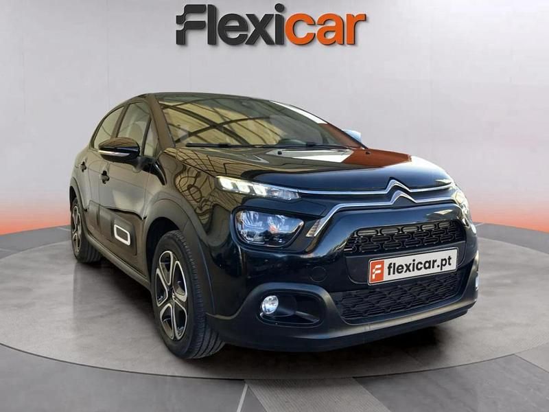 Preto Usado 2024 Citroën C3 PureTech Citadino | € 14.490 (Bom preço) - Imagem 1/4