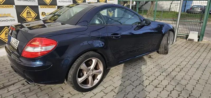Usado Mercedes SLK200 163 HP (119 kW) 2004 Azul Cabrios
