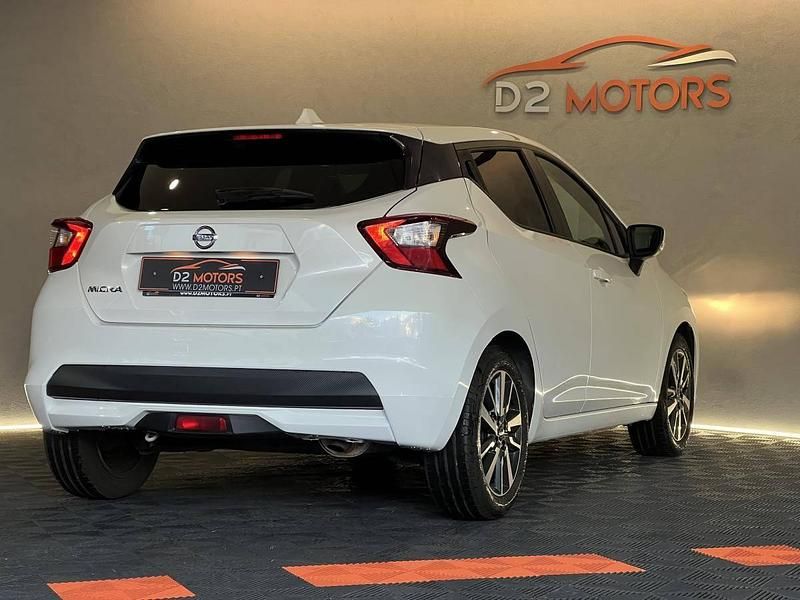 Usado Nissan Micra 90 HP (66 kW) 2018 Branco Citadino