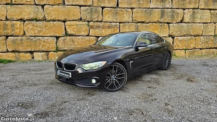 Castanho Usado 2016 BMW 420 Gran Coupé Sport Line Coupé | € 19.950 (Preço justo) - Imagem 1/1
