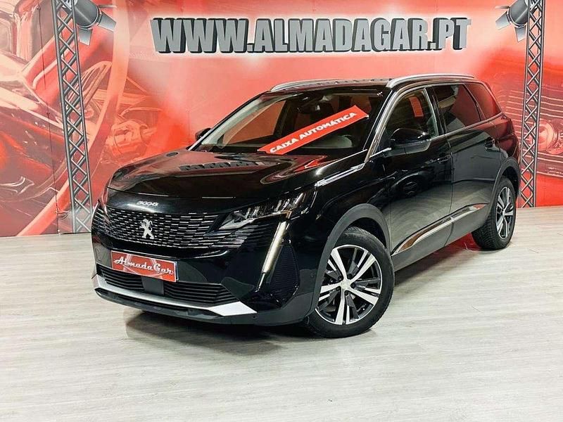 Preto Usado 2021 Peugeot 5008 Allure Monovolume | € 20.900 (Bom preço) - Imagem 1/4