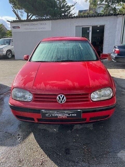 Vermelho Usado 1998 VW Golf IV Citadino | € 3.250 (Super Preço) - Imagem 1/4