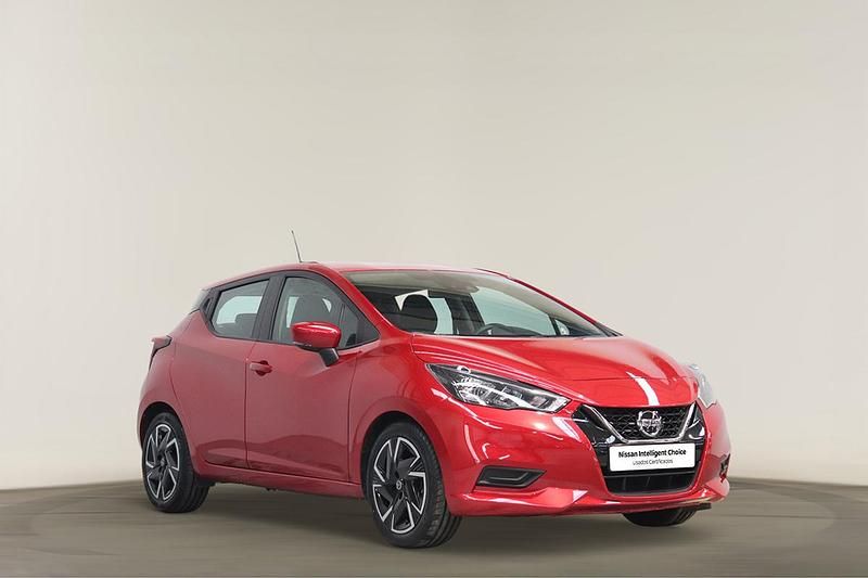 Vermelho Usado 2023 Nissan Micra Acenta | € 17.690 (Preço justo) - Imagem 1/4