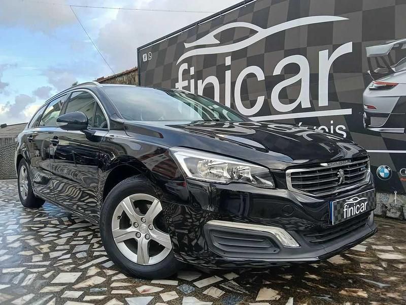 Usado Peugeot 508 SW Active 120 HP (88 kW) 2015 Preto Carrinha