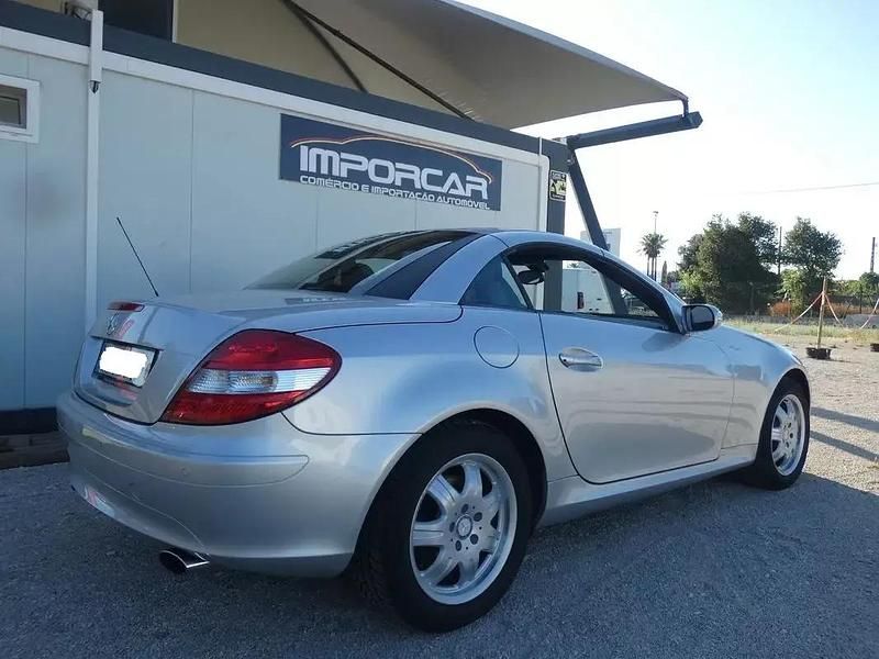 Cinzento Usado 2008 Mercedes SLK200 Sport Edition Cabrios | € 16.999 (Preço elevado) - Imagem 1/4