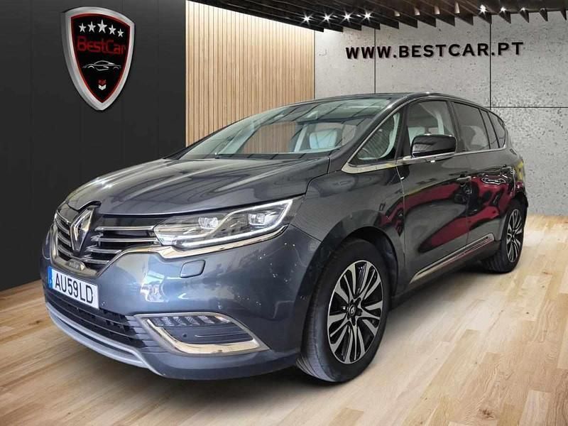 Cinzento Usado 2018 Renault Espace Monovolume | € 18.950 (Preço justo) - Imagem 1/4