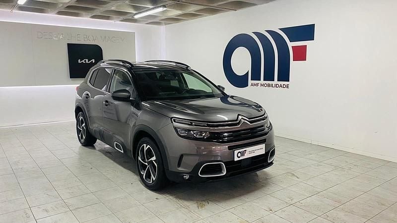 Cinza Usado 2020 Citroën C5 Aircross Shine SUV | € 18.599 (Preço elevado) - Imagem 1/4