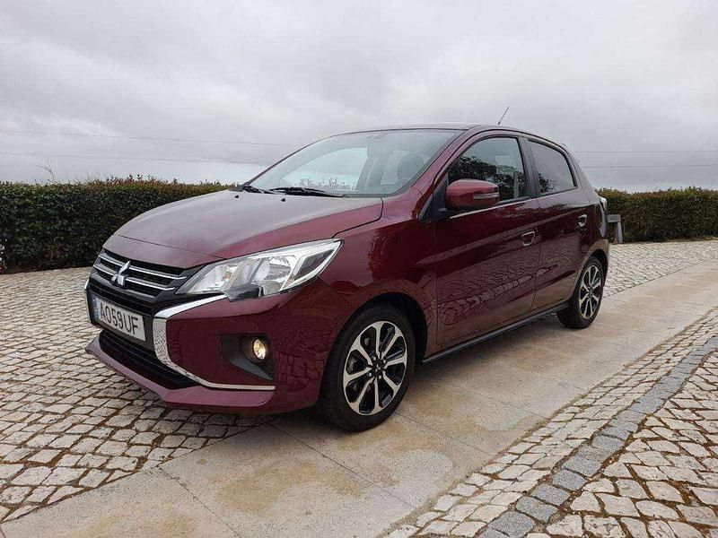 Vermelho (metalizado) Usado 2022 Mitsubishi Space Star Intense Citadino | € 13.980 (Preço justo) - Imagem 1/4