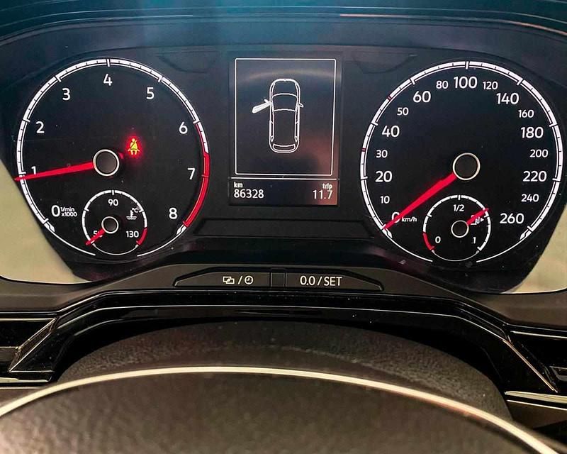 Usado VW Polo 76 HP (55 kW) 2018 Preto Citadino