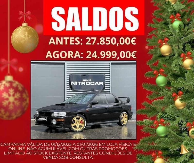 Preto Usado 1997 Subaru Impreza Sedan | € 24.999 - Imagem 1/4