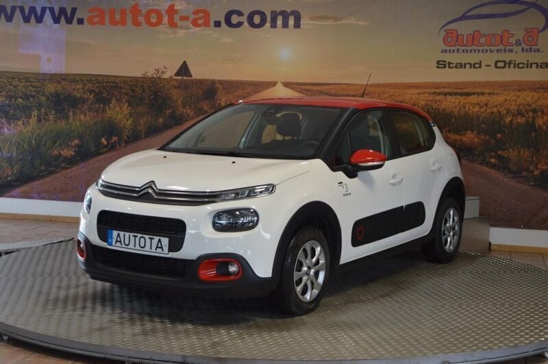 Branco Usado 2019 Citroën C3 Origins Citadino | € 12.500 (Preço elevado) - Imagem 1/4