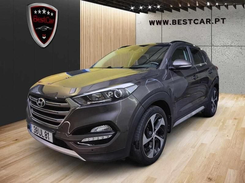 Cinzento Usado 2018 Hyundai Tucson SUV | € 17.950 (Super Preço) - Imagem 1/4