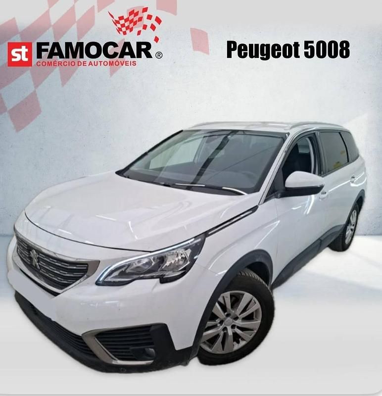 Branco Usado 2019 Peugeot 5008 Monovolume | € 16.680 (Preço justo) - Imagem 1/1