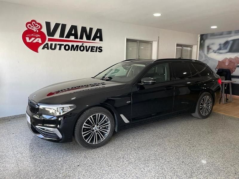 Preto Usado 2017 BMW 520 Sport Line Carrinha | € 23.990 (Preço justo) - Imagem 1/4