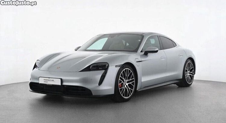 Cinza Usado 2020 Porsche Taycan 4S Sedan | € 79.400 (Caro) - Imagem 1/1