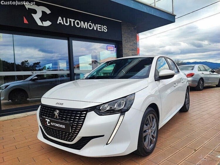 Branco Usado 2021 Peugeot 208 Style Citadino | € 15.750 (Preço justo) - Imagem 1/1