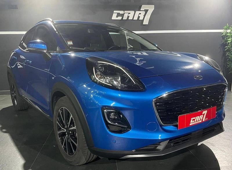 Azul Usado 2023 Ford Puma Titanium SUV | € 18.750 (Preço justo) - Imagem 1/4