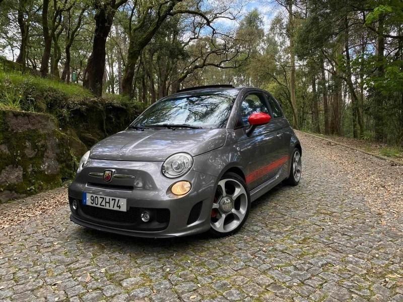Antracite Usado 2012 Abarth 500 Citadino | € 13.900 - Imagem 1/4
