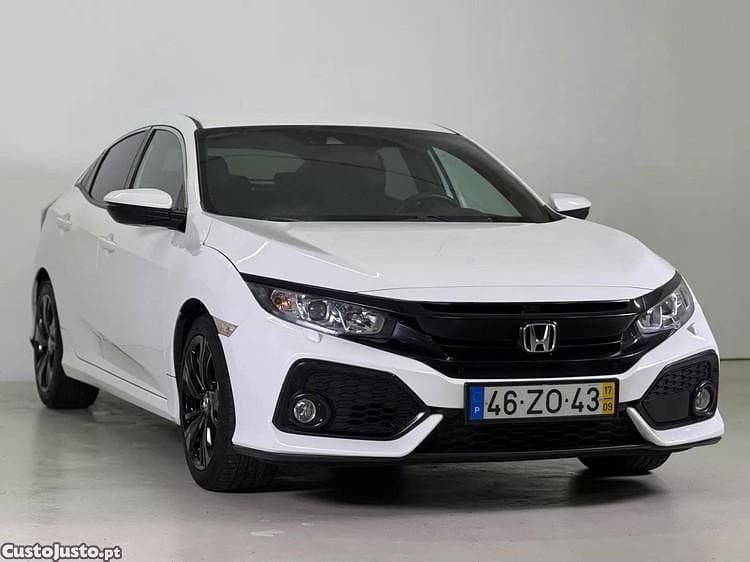 Branco Usado 2017 Honda Civic Executive Citadino | € 17.500 (Bom preço) - Imagem 1/1