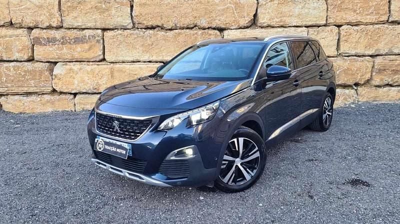 Azul (metalizado) Usado 2018 Peugeot 5008 Allure Monovolume | € 20.500 (Preço justo) - Imagem 1/4