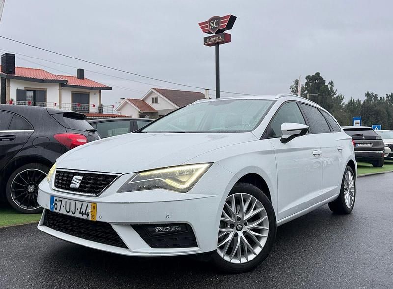 Branco Usado 2018 Seat Leon Style Carrinha | € 13.800 (Preço justo) - Imagem 1/4