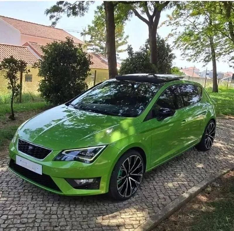 Verde Usado 2013 Seat Leon FR Citadino | € 15.990 (Bom preço) - Imagem 1/4