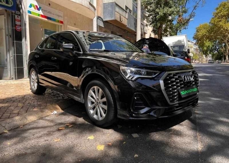 Preto Usado 2020 Audi Q3 Sportback SUV | € 41.500 - Imagem 1/4